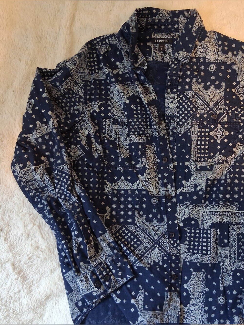 Bandana Express Button Up